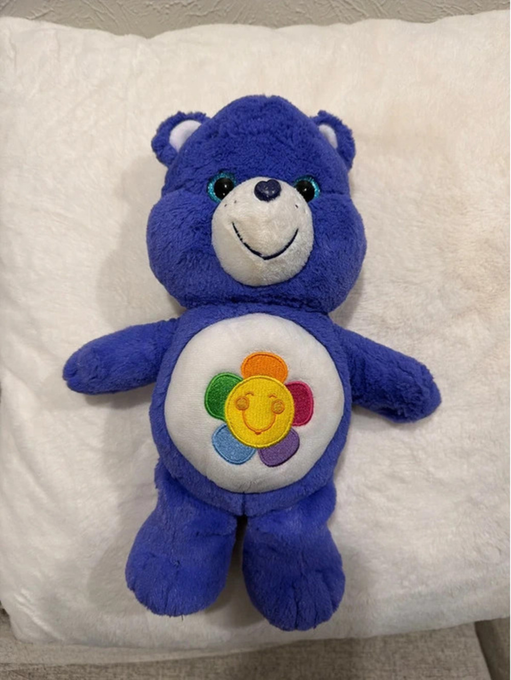 Harmony Care Bear Purple 2017” 14” Flower